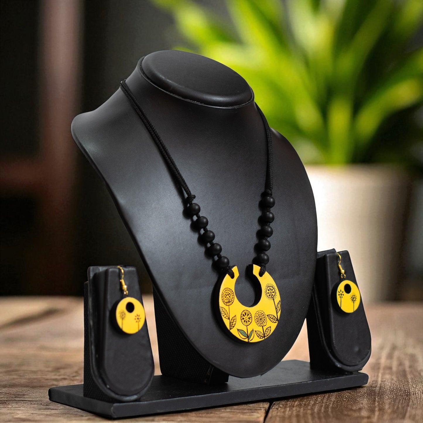 Handmade Terracotta Jewelry Set for Women TRN169