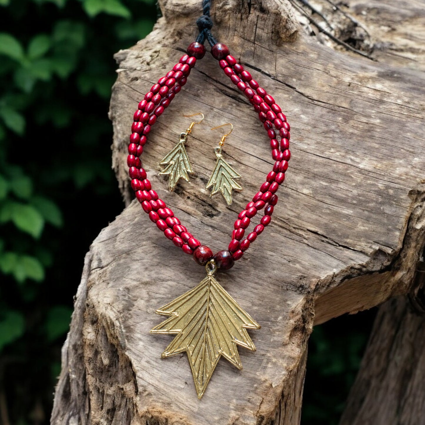 Dhokra Art Brass Metal Jewellery for Women D81