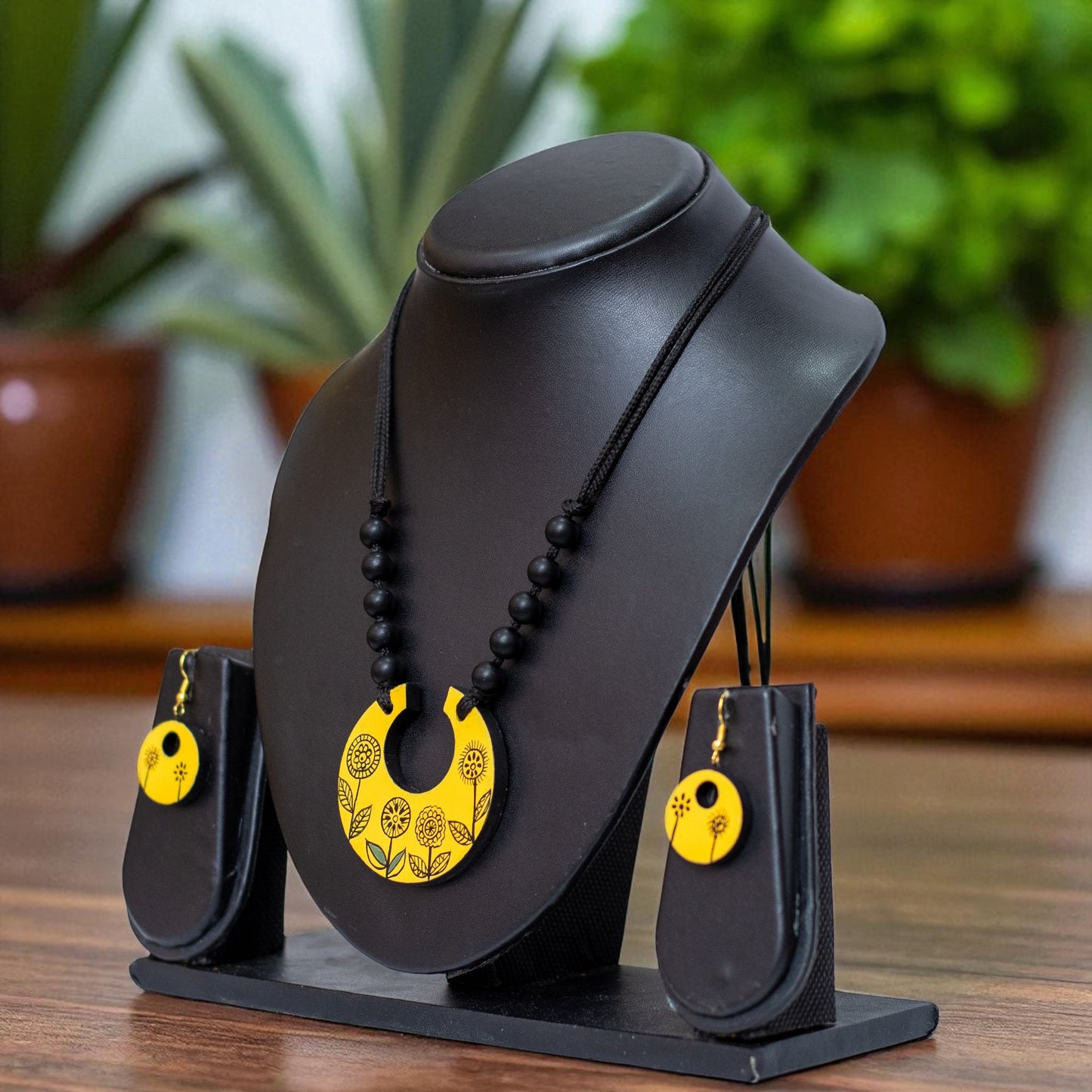 Handmade Terracotta Jewelry Set for Women TRN169