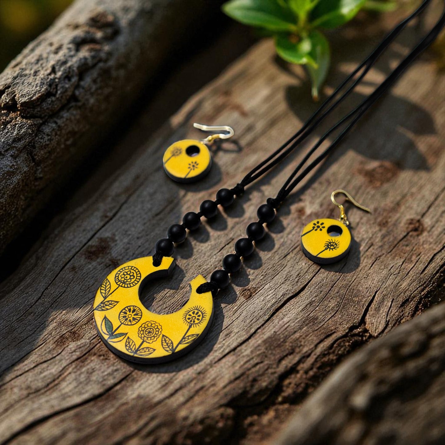 Handmade Terracotta Jewelry Set for Women TRN169