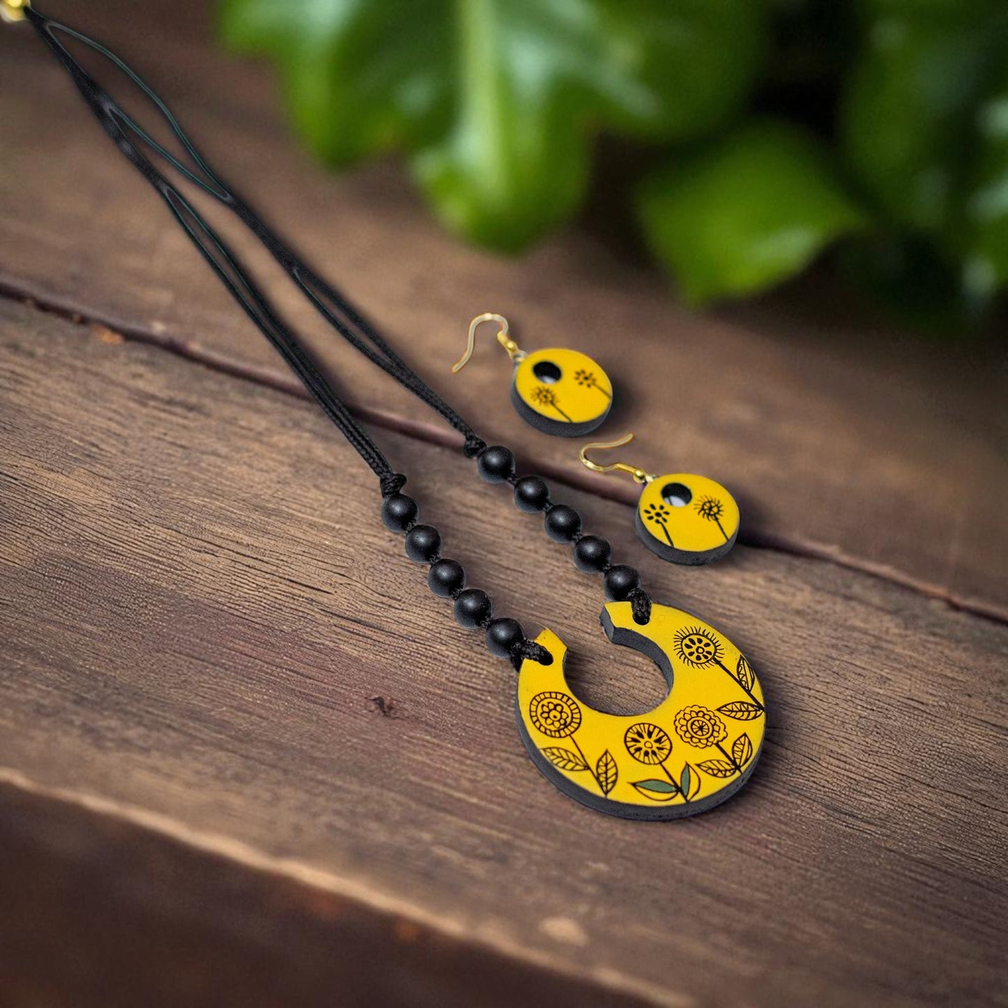 Handmade Terracotta Jewelry Set for Women TRN169