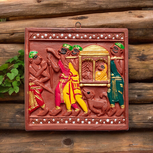 Terracotta Wall hanging Tiles T010 (6 inch x 6 inch)