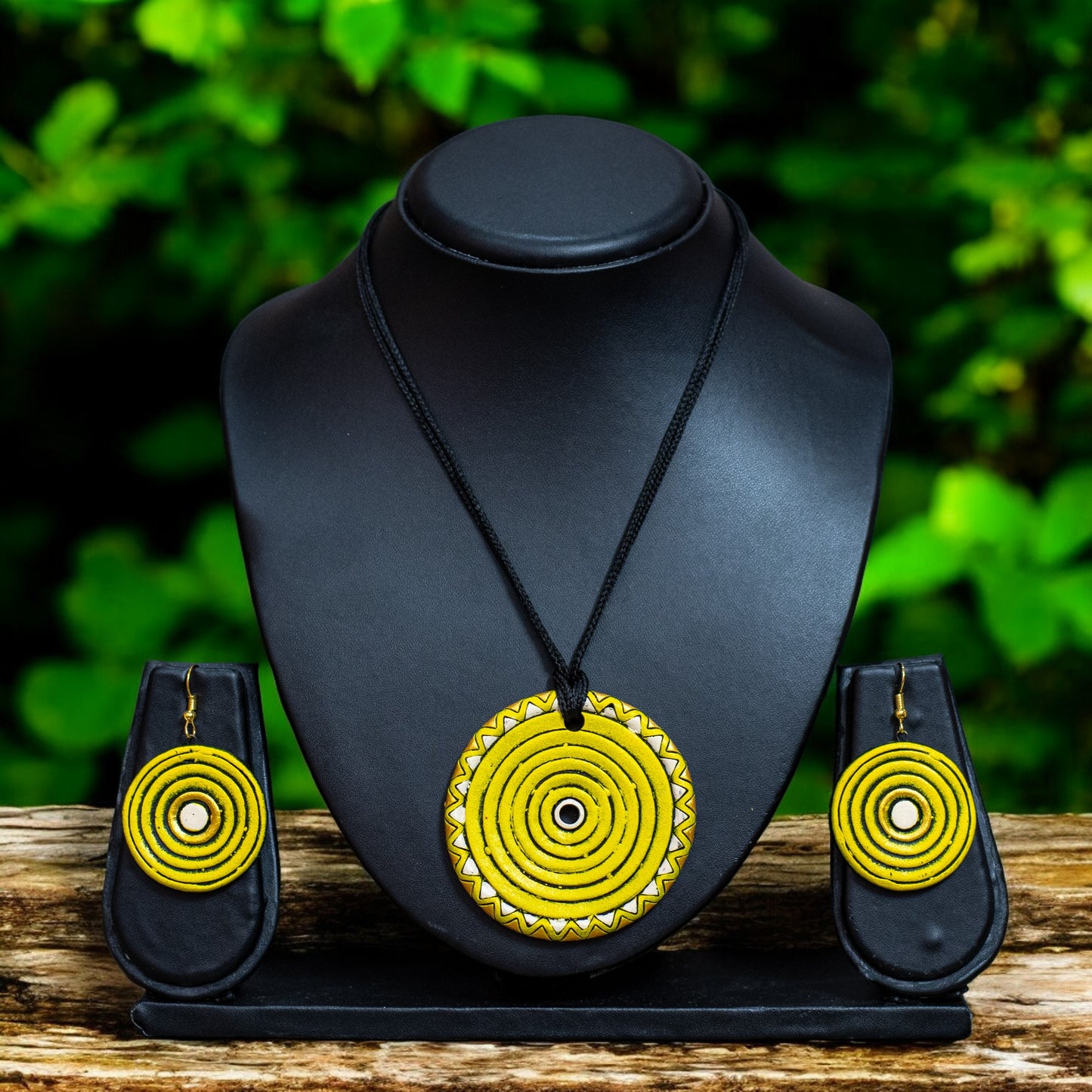 Handmade Terracotta Jewelry Set For Woman TR147