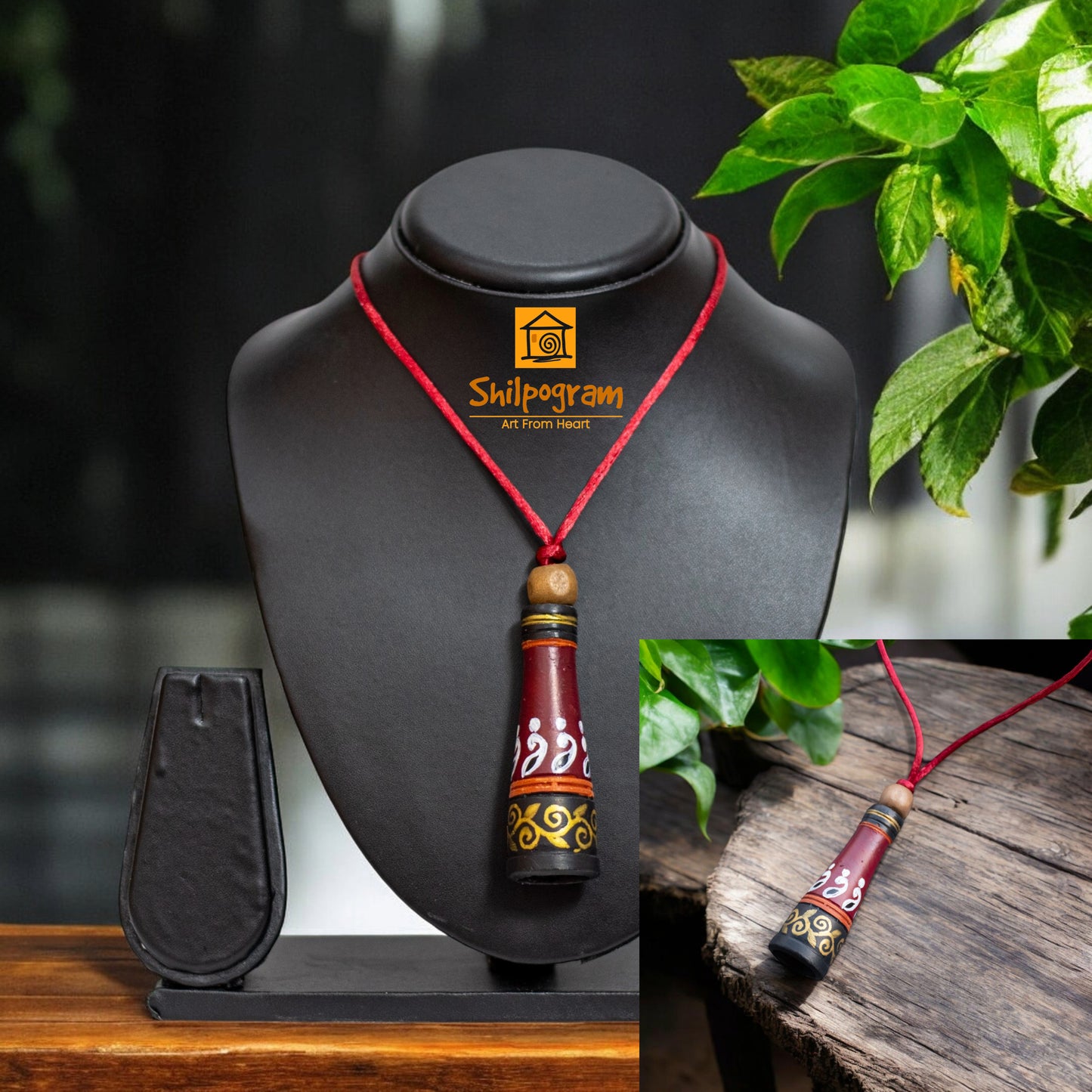 Handmade Terracotta Jewelry Set for Women TRN137