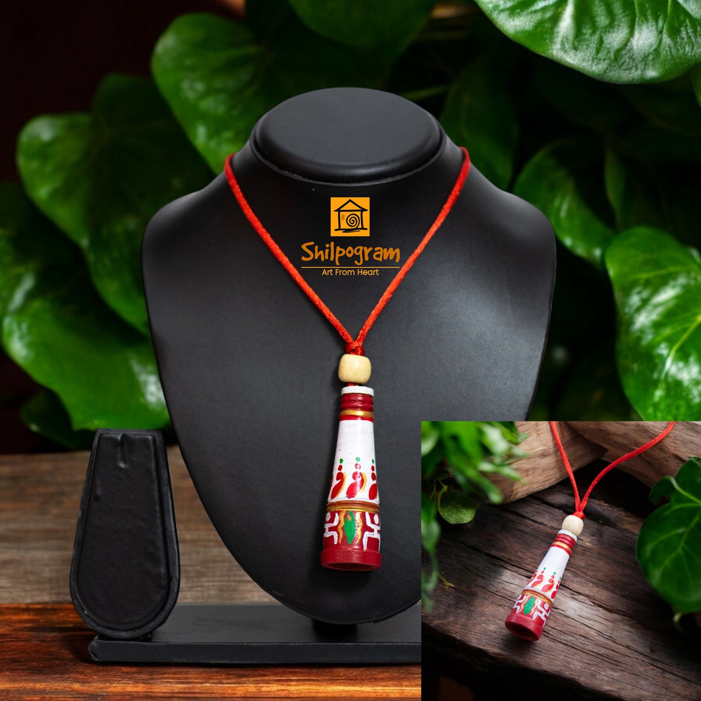 Handmade Terracotta Jewelry Set for Women TRN137