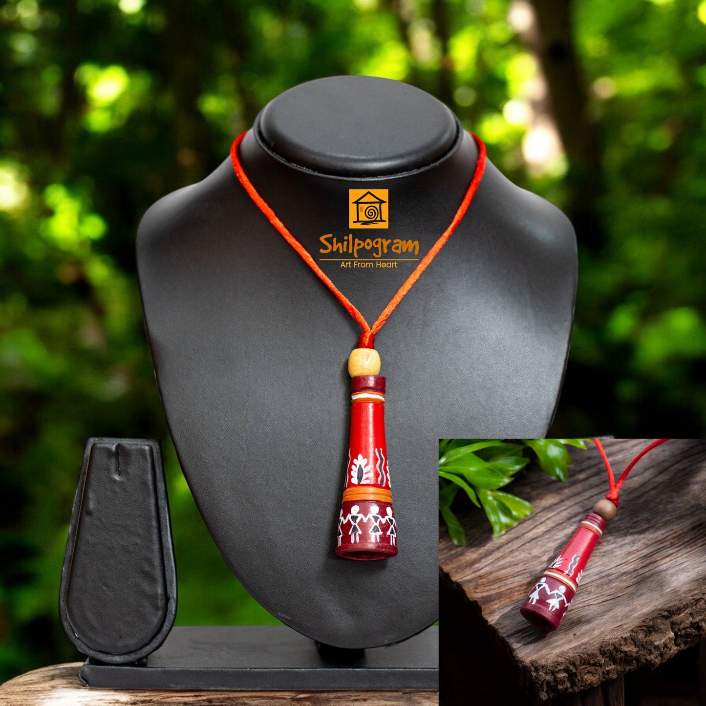 Handmade Terracotta Jewelry Set for Women TRN137