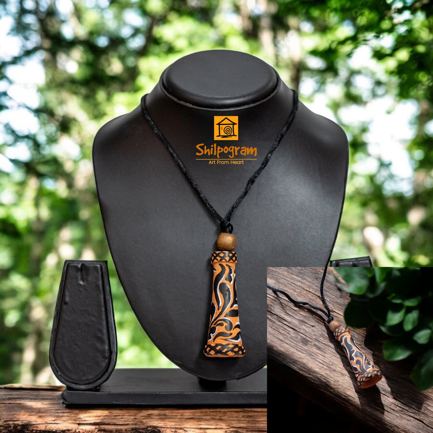 Handmade Terracotta Jewelry Set for Women TRN137