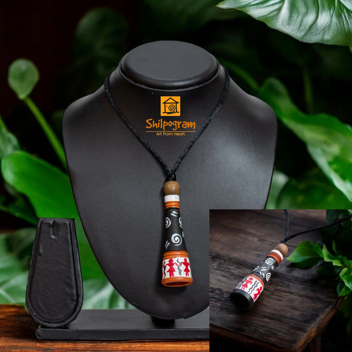 Handmade Terracotta Jewelry Set for Women TRN137