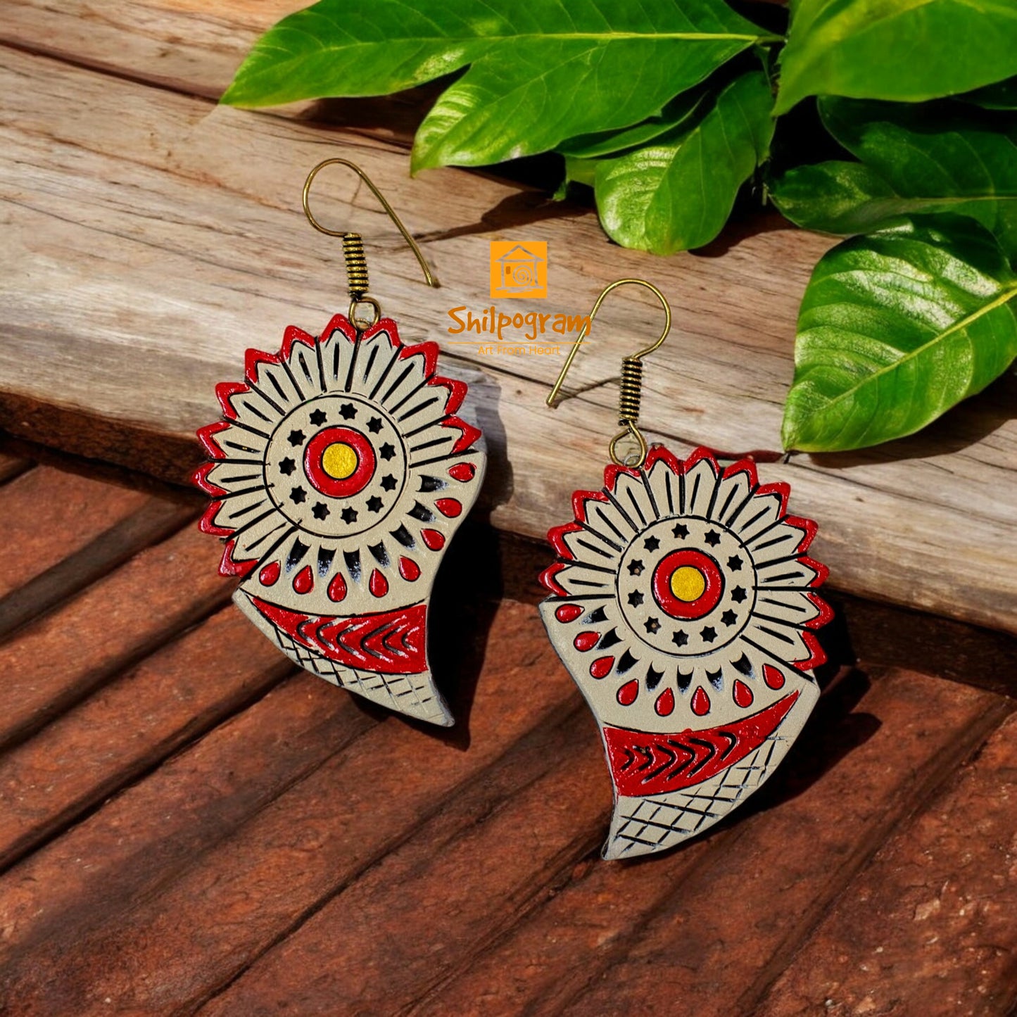 Handmade Terracotta Jewelry Earring for Women