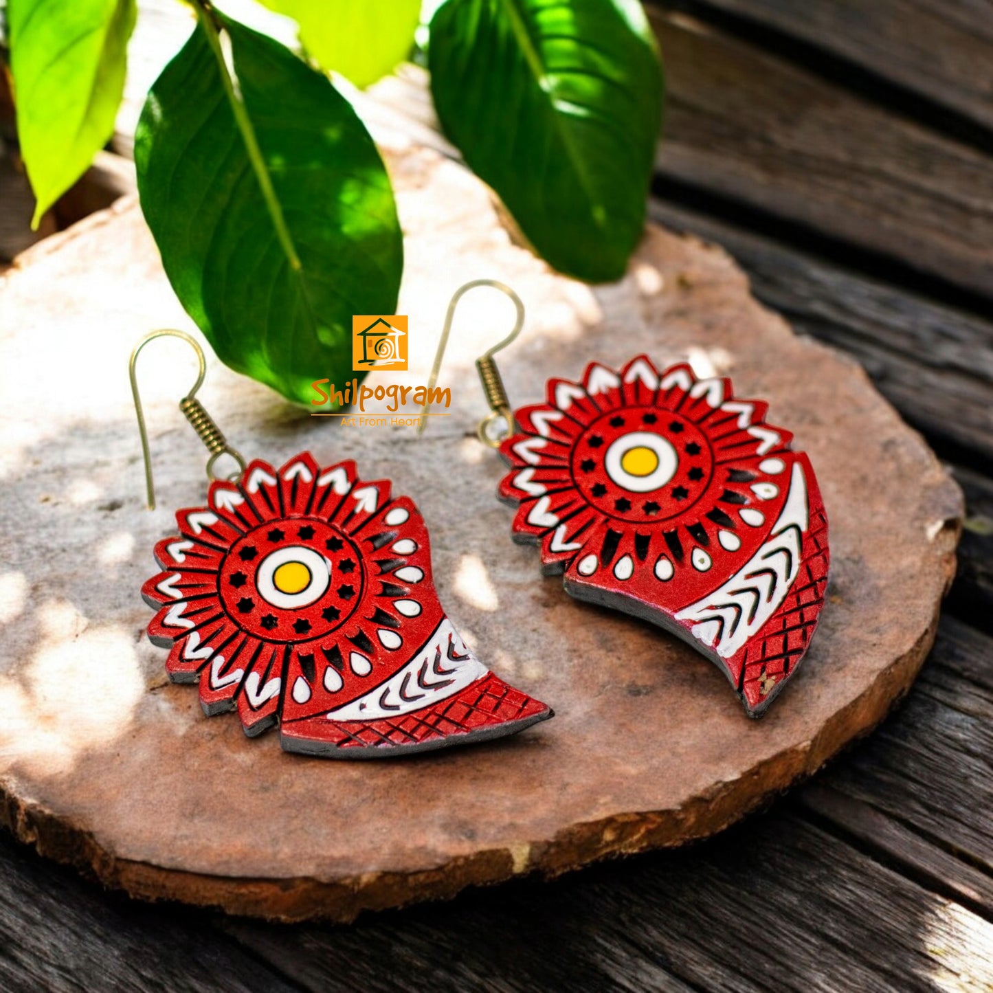 Handmade Terracotta Jewelry Earring for Women