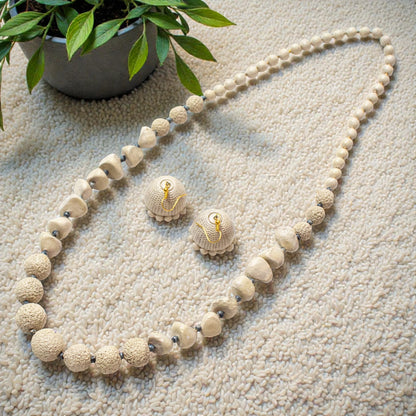 Handmade Terracotta Jewelry Set for Women TRN0176