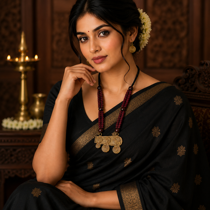 Dhokra Art Brass Metal Jewellery for Women D82