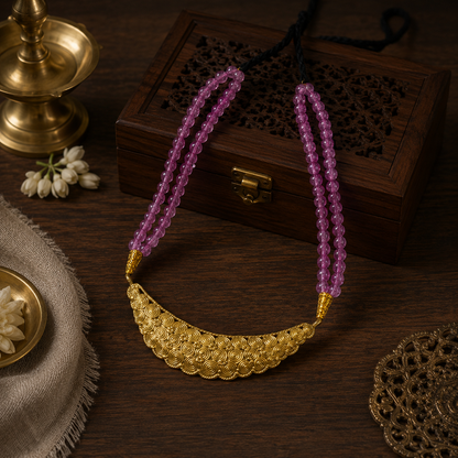 Dhokra Art Brass Metal Jewellery for Women D85