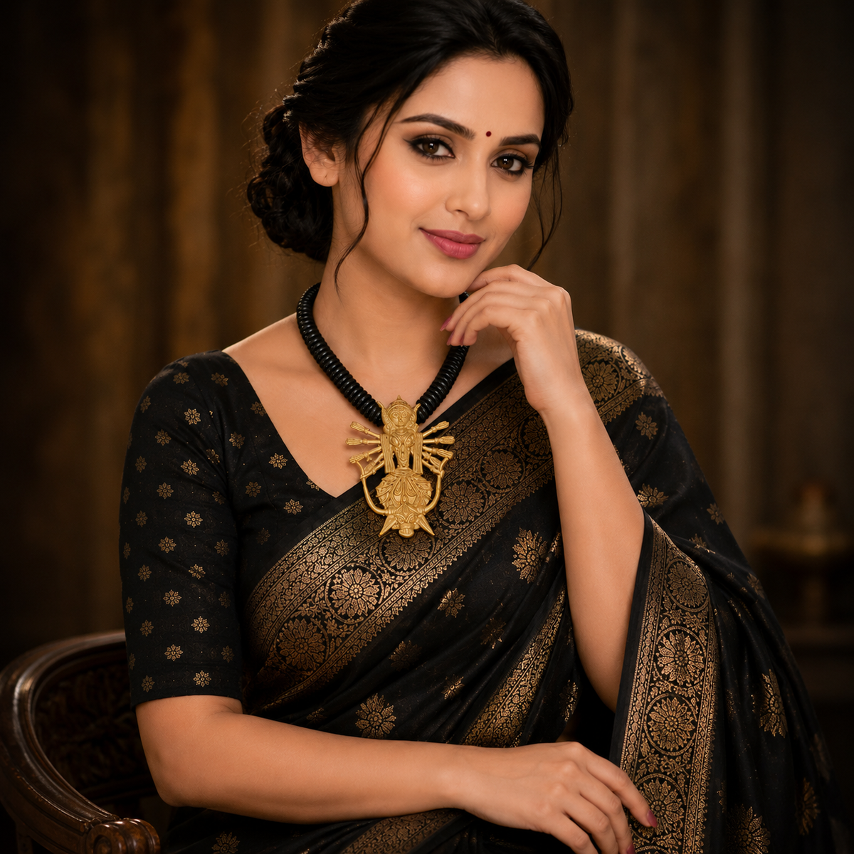 Dhokra Art Brass Metal Jewellery for Women D87