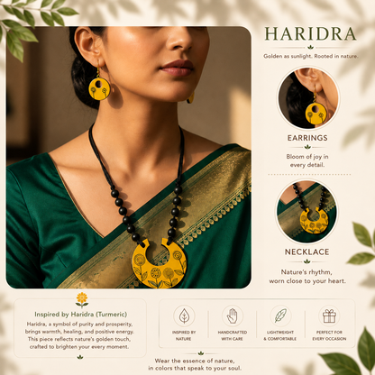 Handmade Terracotta Jewelry Set for Women TRN169