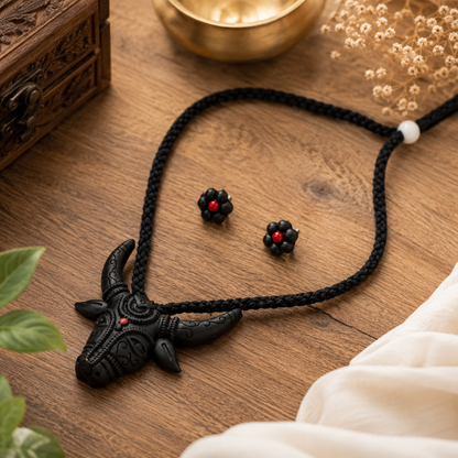 Handcrafted Terracotta Jewellery Set for Women | Indian Traditional Clay Necklace & Earrings | Ethnic Fashion Jewellery | TRN180