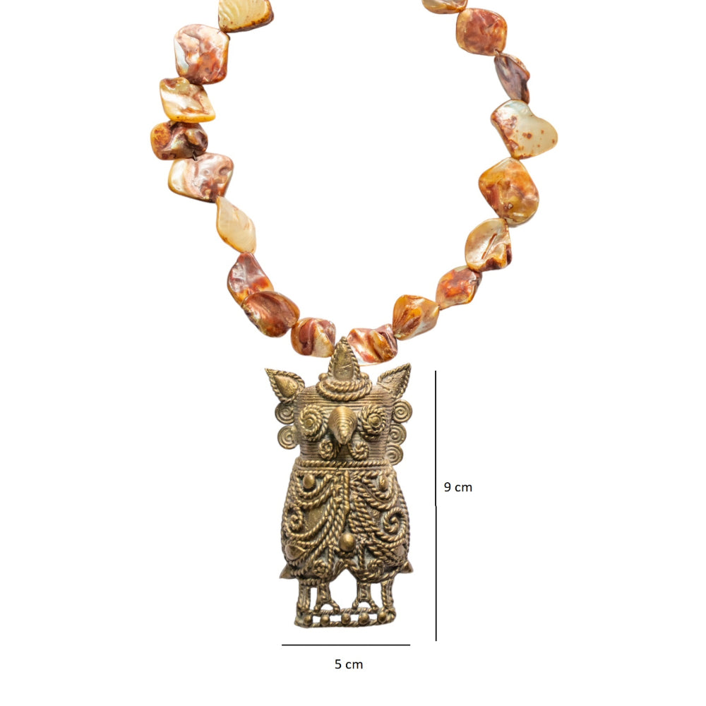 Dhokra Art Brass Metal Jewellery for Women D76