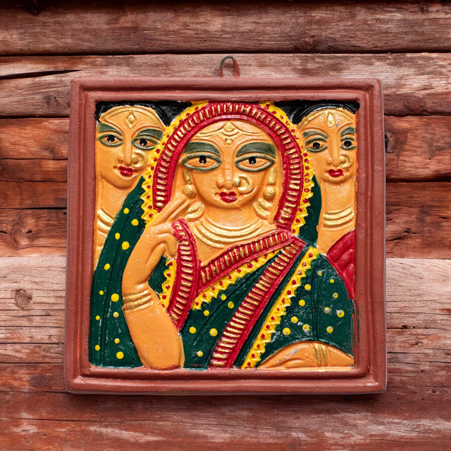 Terracotta Wall Hanging Tiles T008 (6 inch x 6 inch)