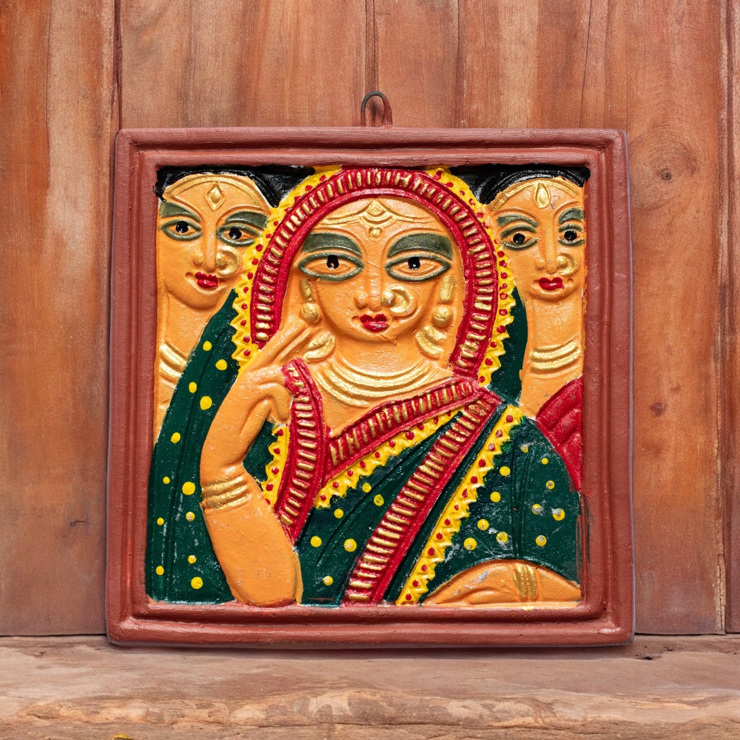 Terracotta Wall Hanging Tiles T008 (6 inch x 6 inch)