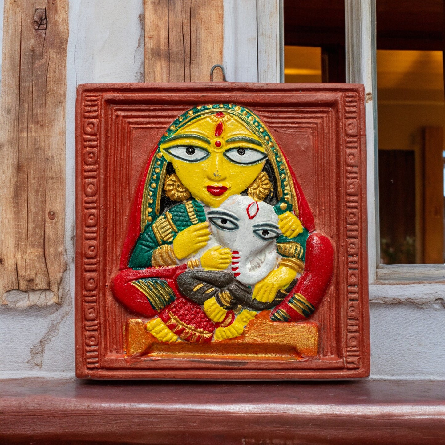 Terracotta Wall hanging Tiles T009 (6 inch x 6 inch)