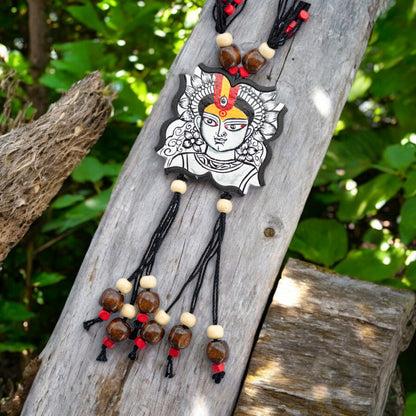 Handmade Terracotta Jewelry Set Devi Durga TRN122