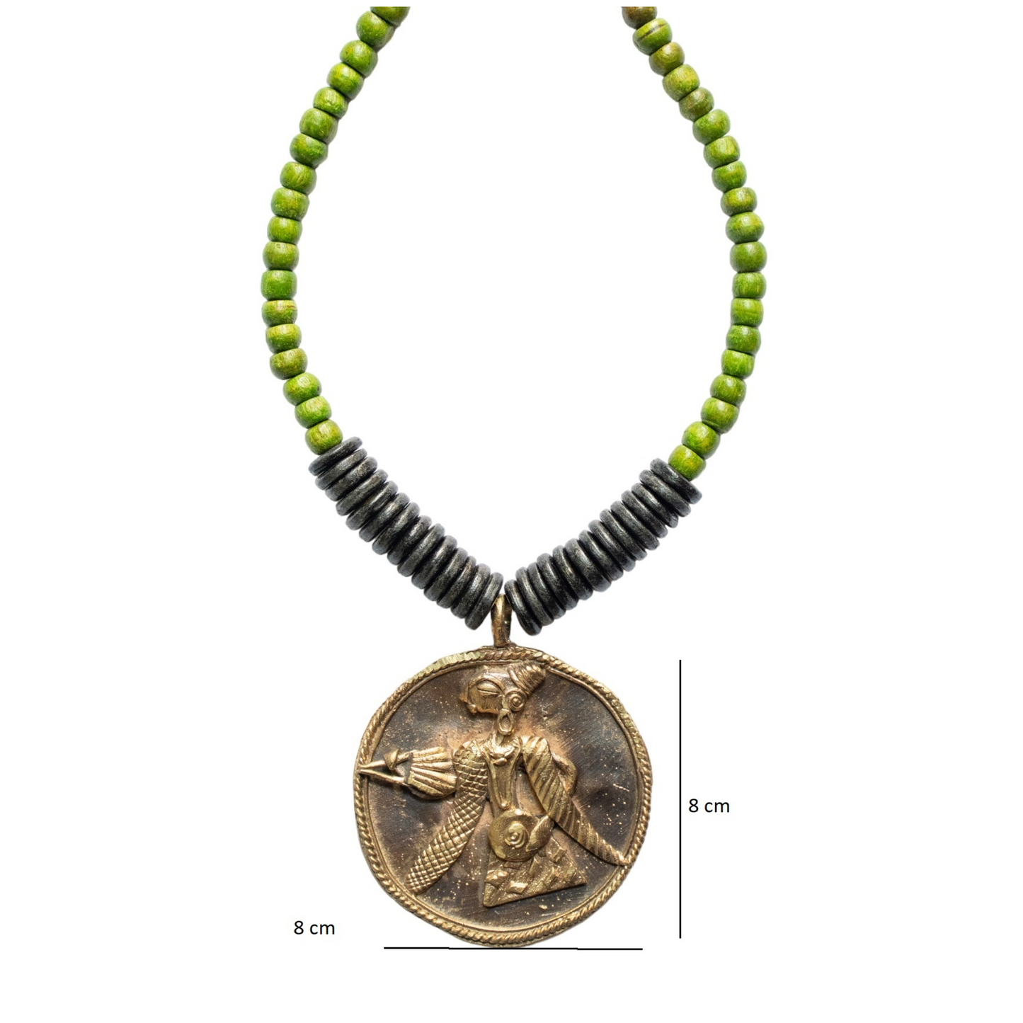 Dhokra Art Brass Metal Jewellery for Women D73