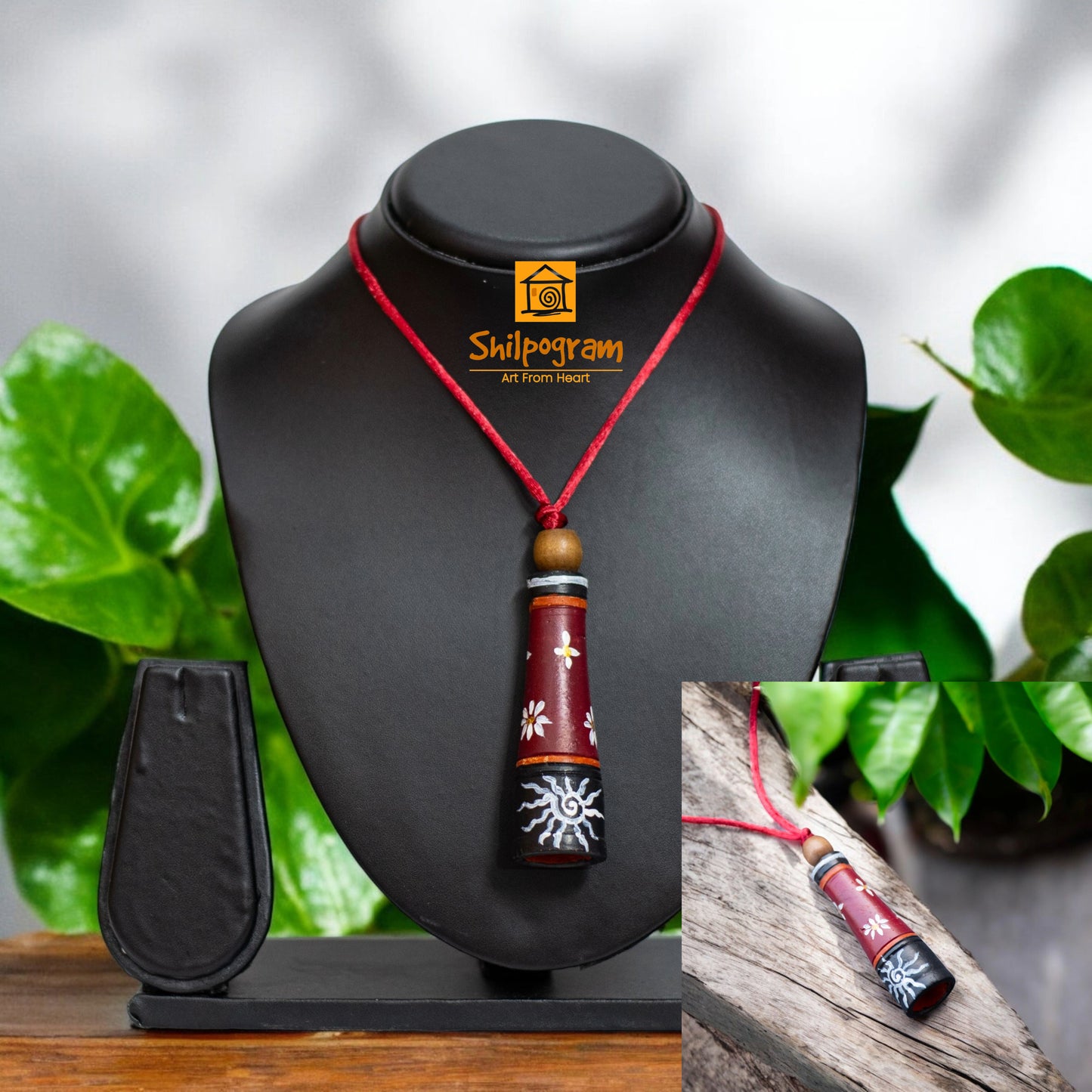 Handmade Terracotta Jewelry Set for Women TRN137