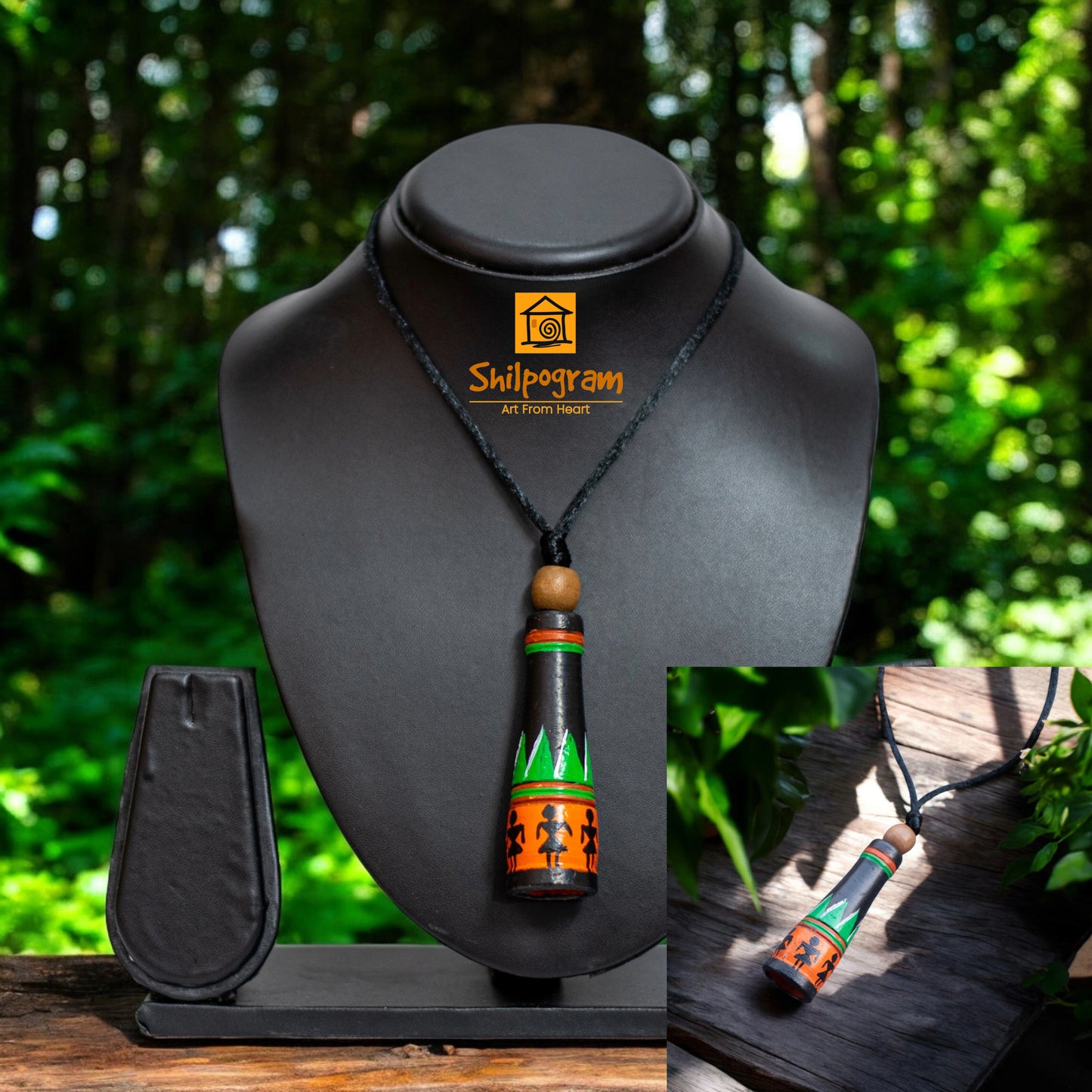 Handmade Terracotta Jewelry Set for Women TRN137
