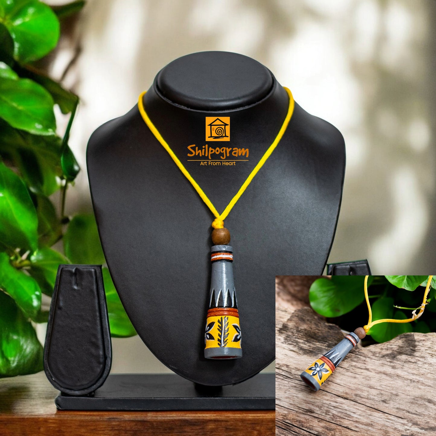 Handmade Terracotta Jewelry Set for Women TRN137