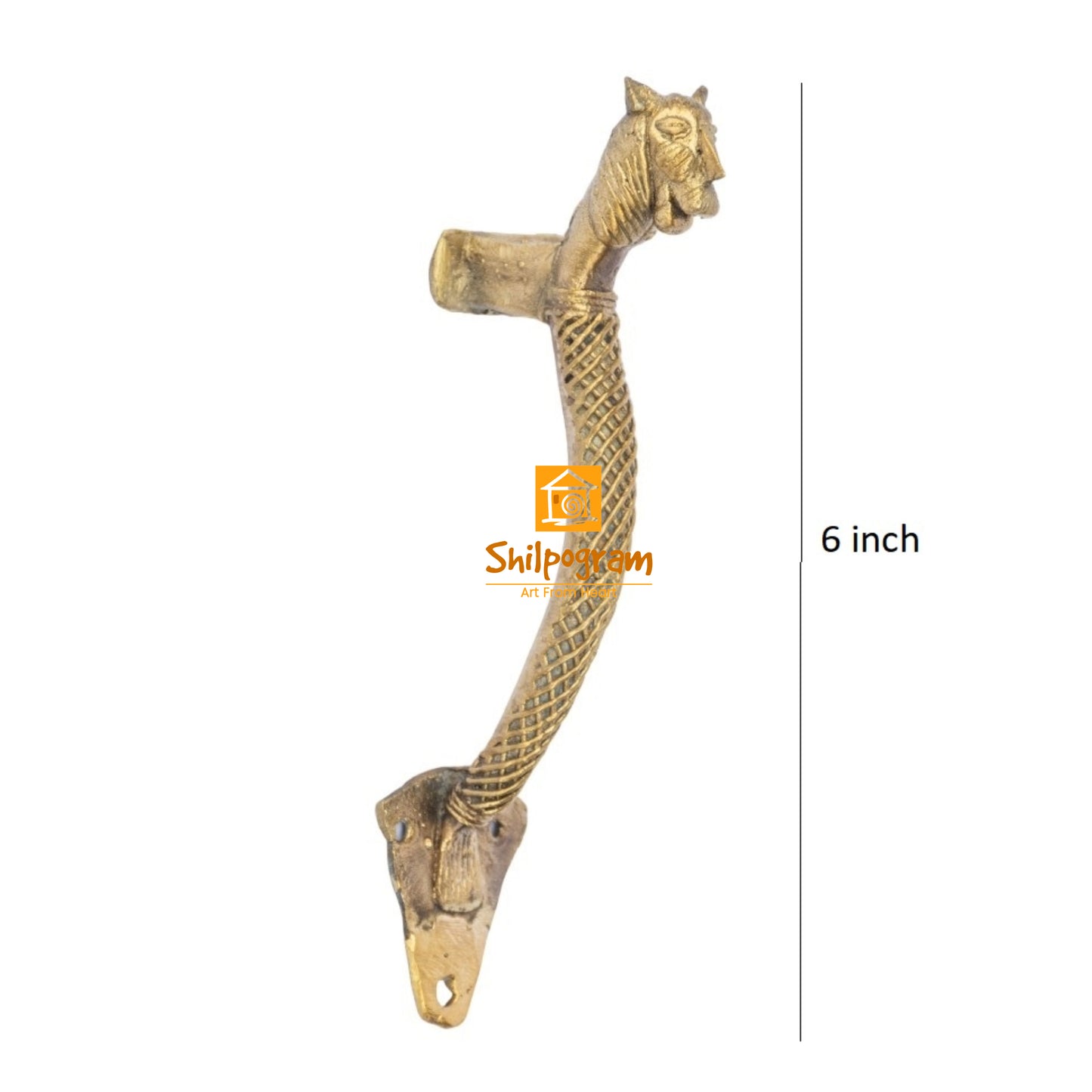 Dhokra Door Handle || Width – 2.5 inch ; Length – 6 inch || D162