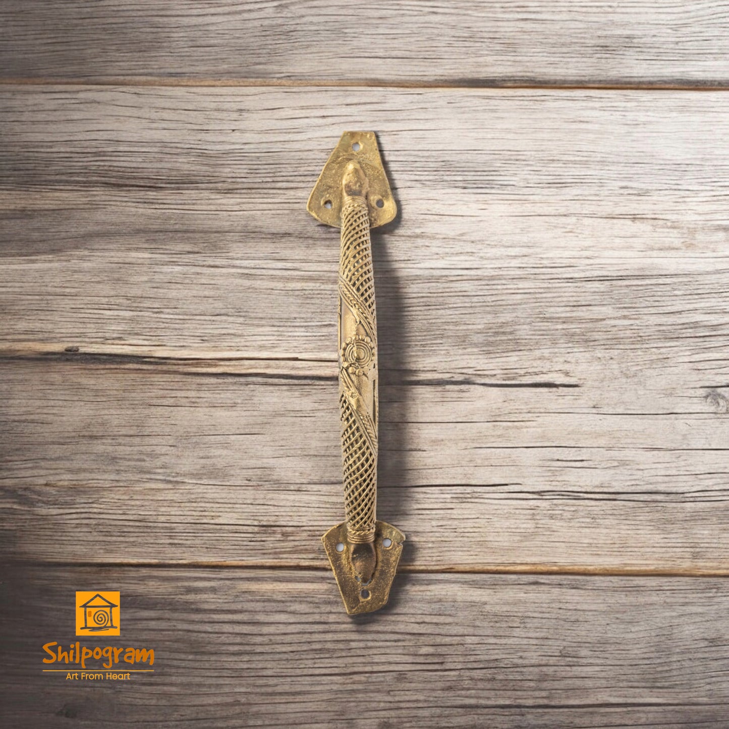 Dhokra Door Handle || Width – 2.5 inch ; Length – 6 inch || D156