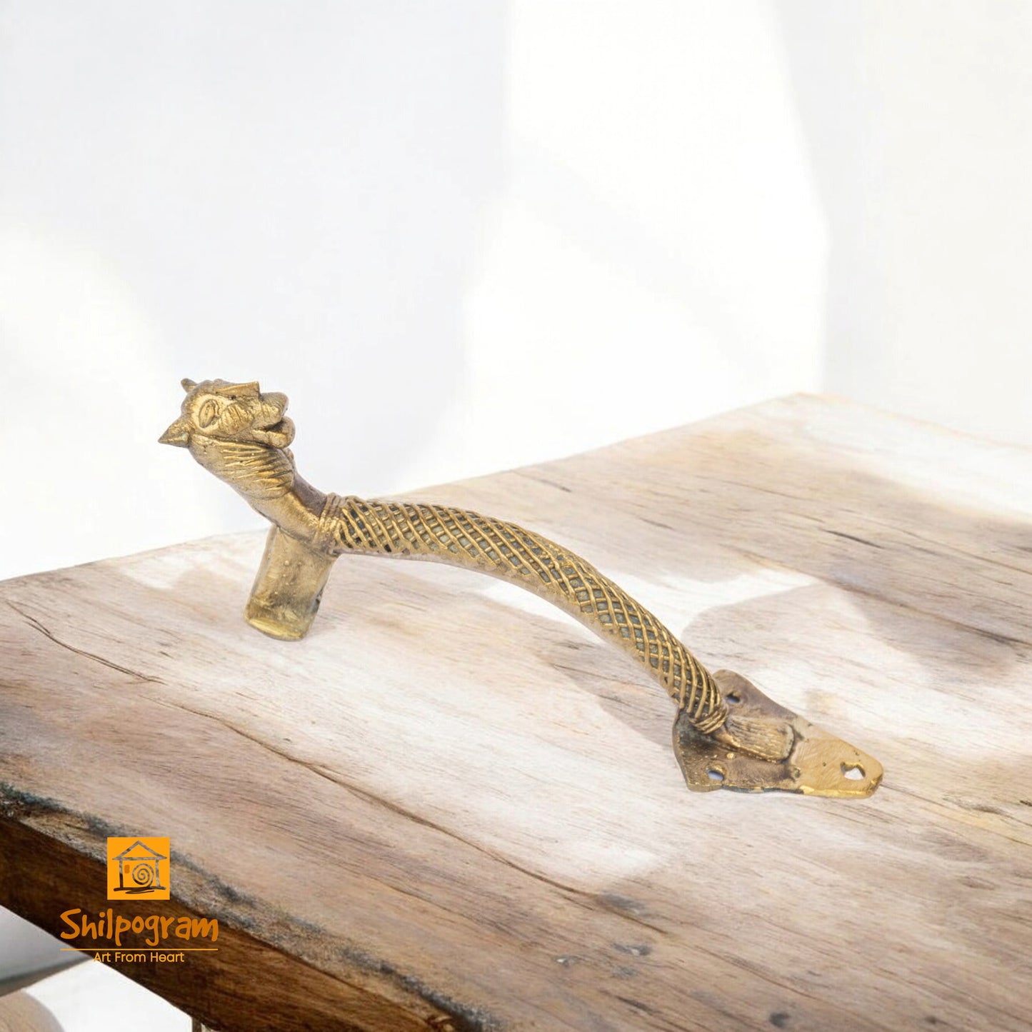 Dhokra Door Handle || Width – 2.5 inch ; Length – 6 inch || D162