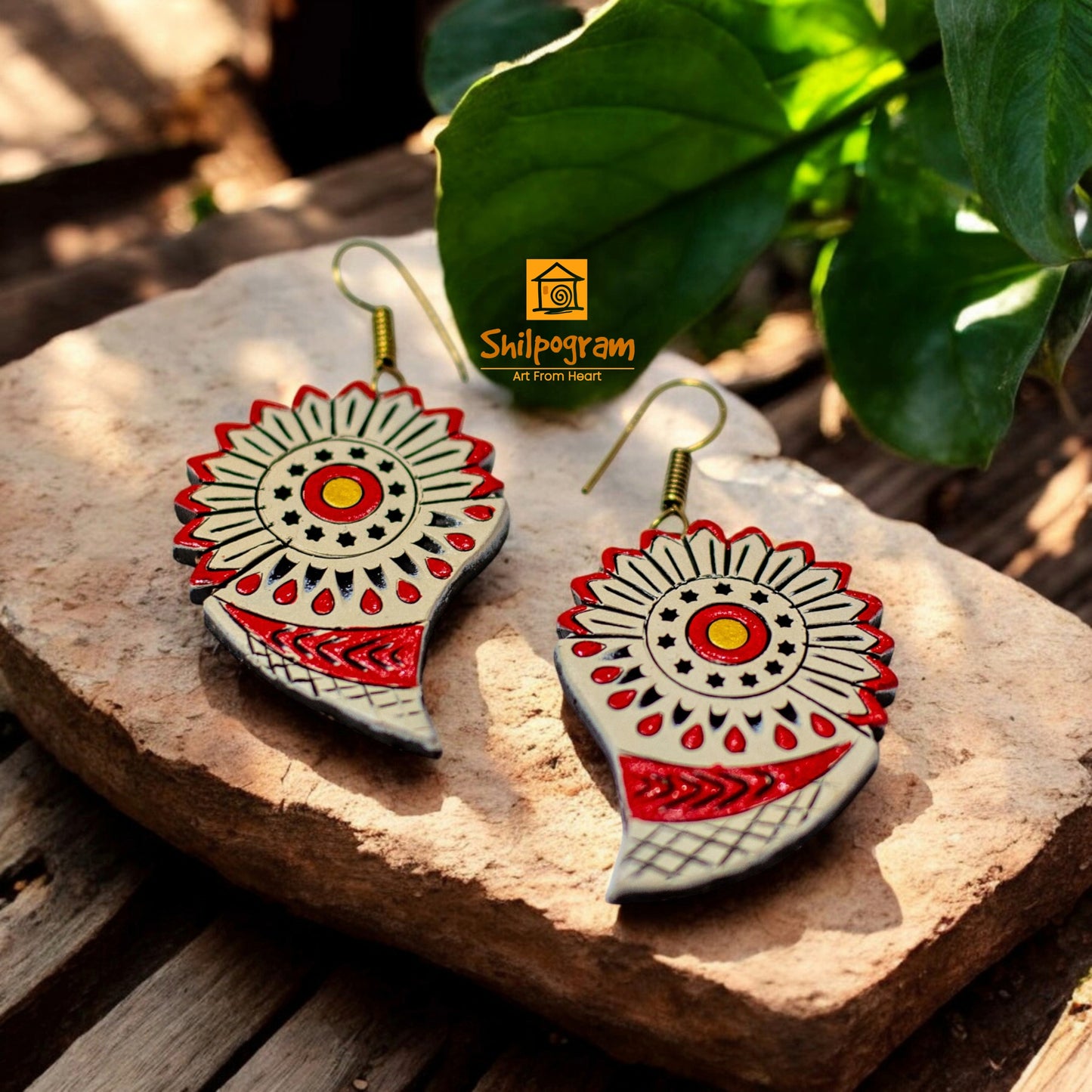 Handmade Terracotta Jewelry Earring for Women