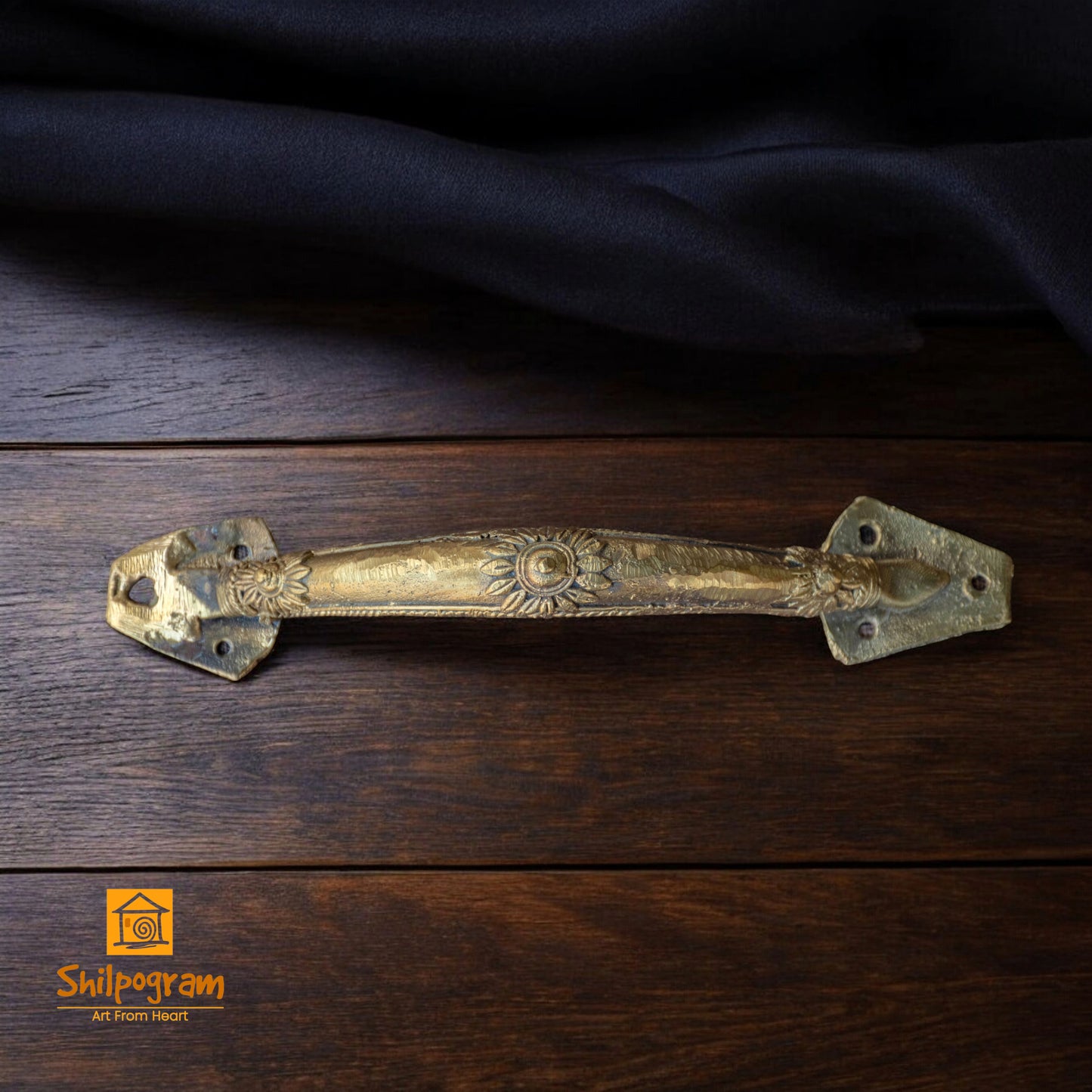Dhokra Door Handle || Width – 2.5 inch ; Length – 6 inch || D161