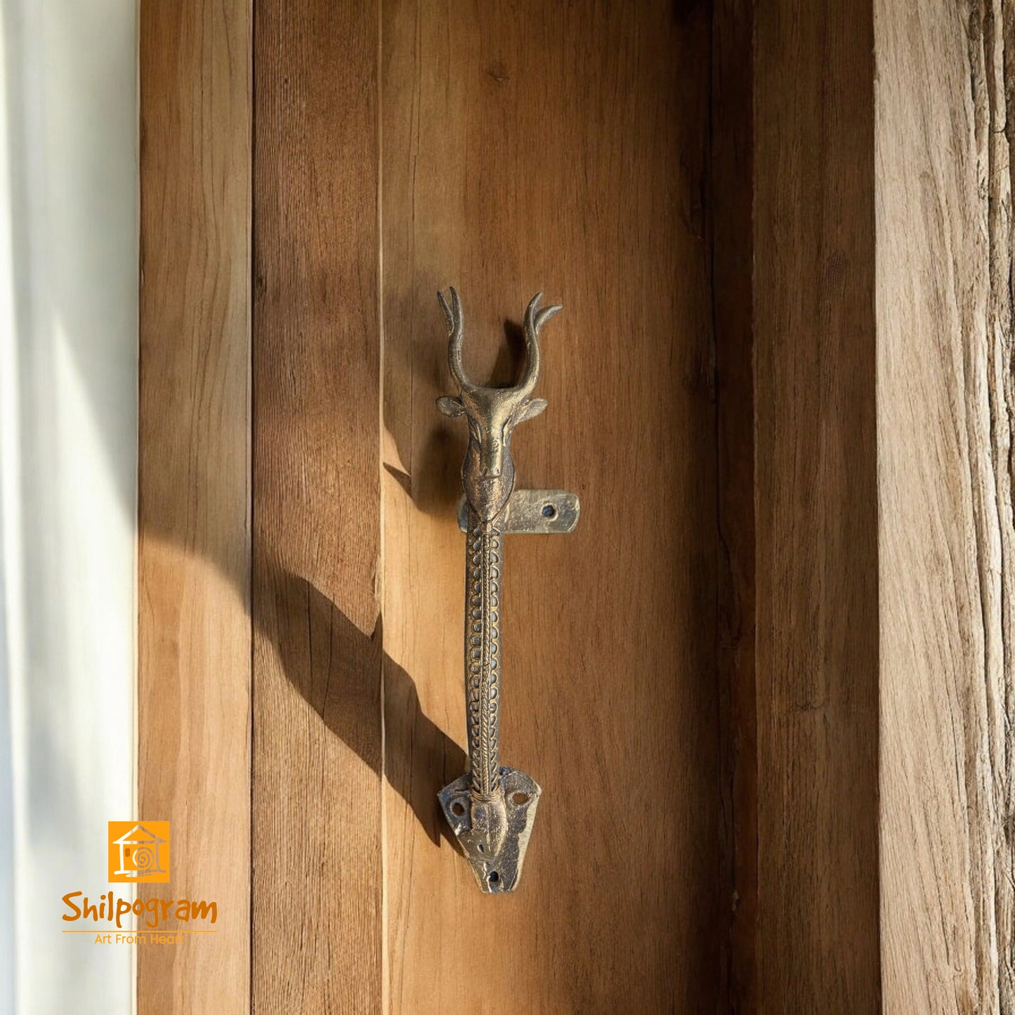 Dhokra Door Handle || Width – 2.5 inch ; Length – 7 inch || D155