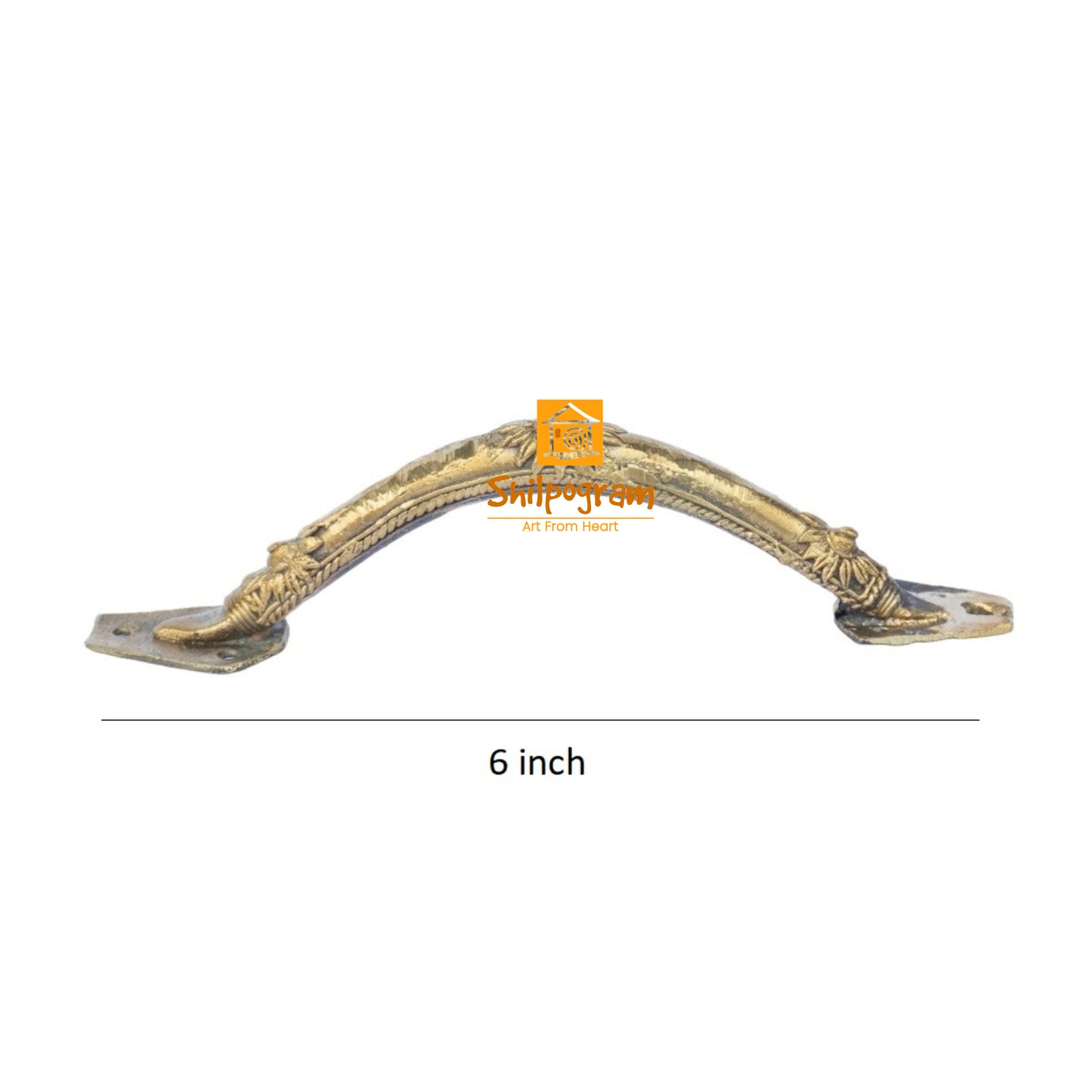 Dhokra Door Handle || Width – 2.5 inch ; Length – 6 inch || D161