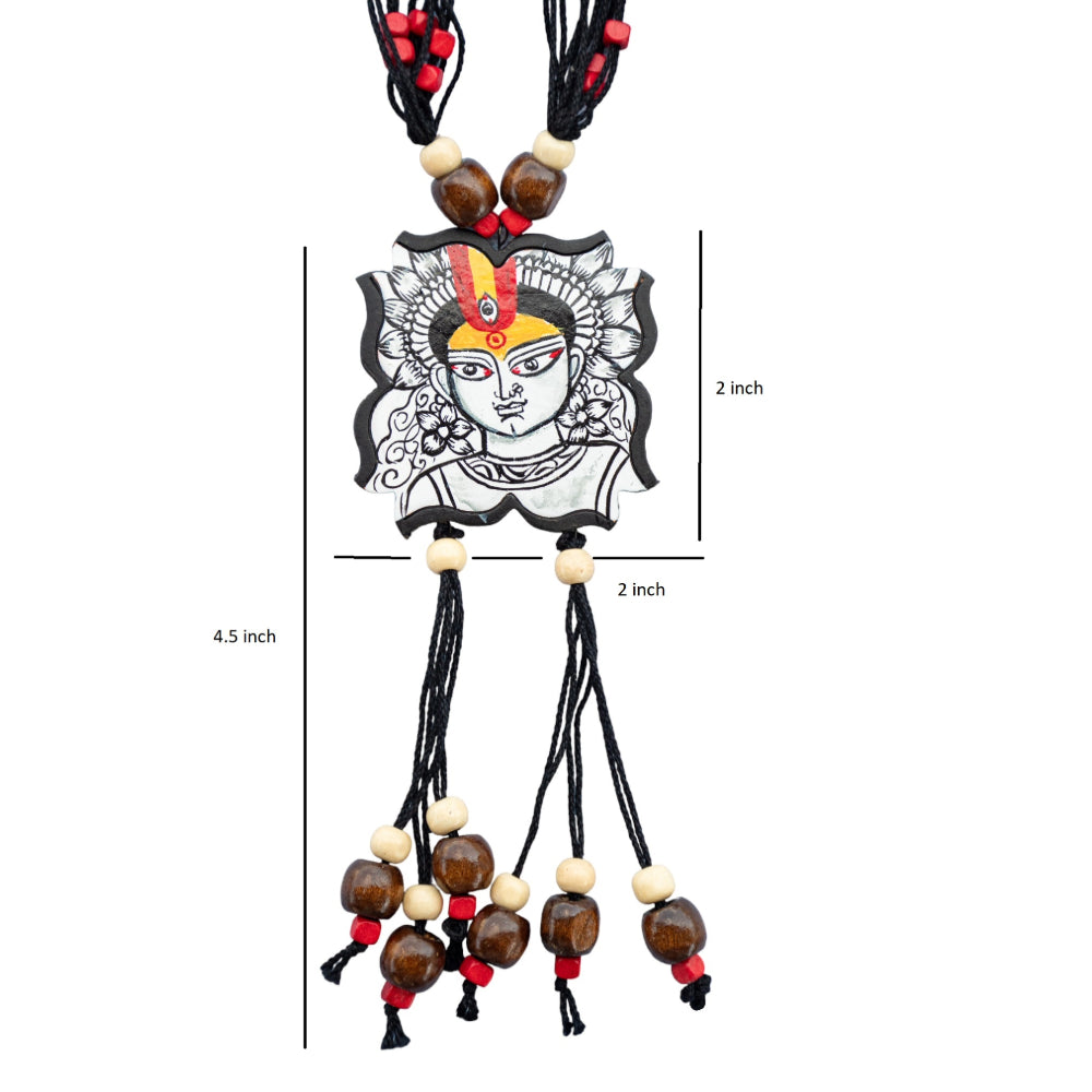 Handmade Terracotta Jewelry Set Devi Durga TRN122